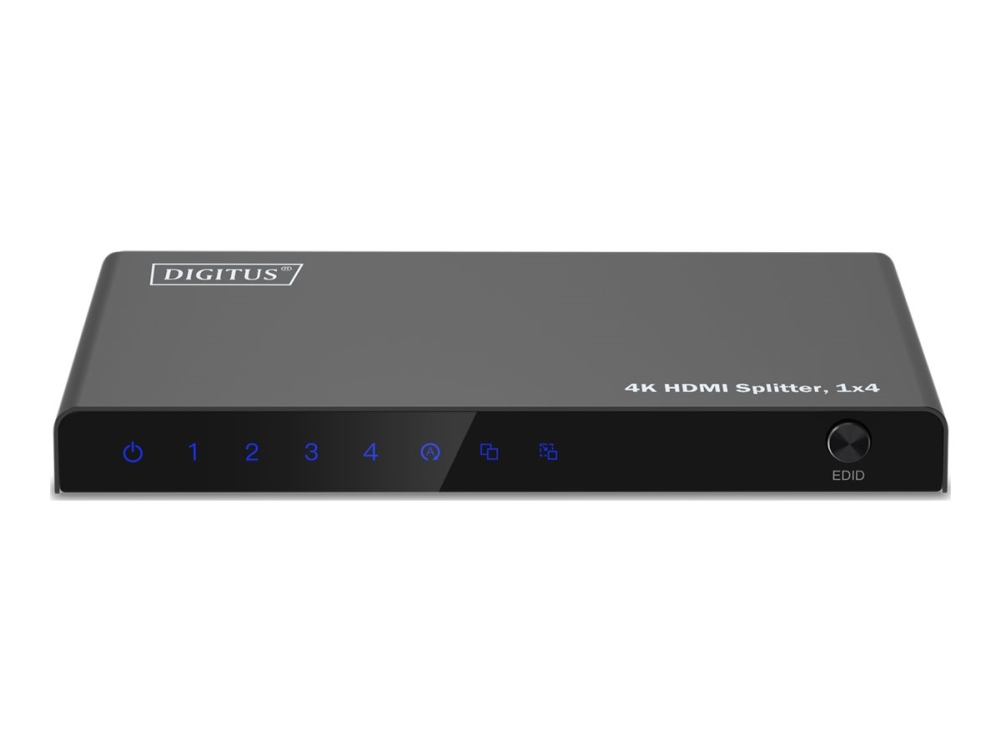 Digitus Ds-55337, Hdmi, 4X Hdmi, Micro Usb, 3840 X 2160 Pixel, Sortierung, Metall