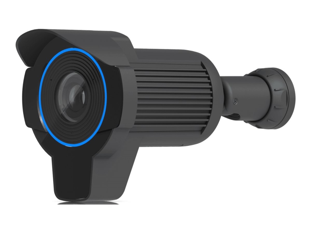 Ubiquiti UniFi AI LPR - Netværksovervågningskamera - kugle - udendørs - vejrbestandig - farve (Dag/nat) - 8 MP - 3840 x 2160 - 4K - fast brændvidde - audio - GbE - DC 42.5 - 57 V / PoE+