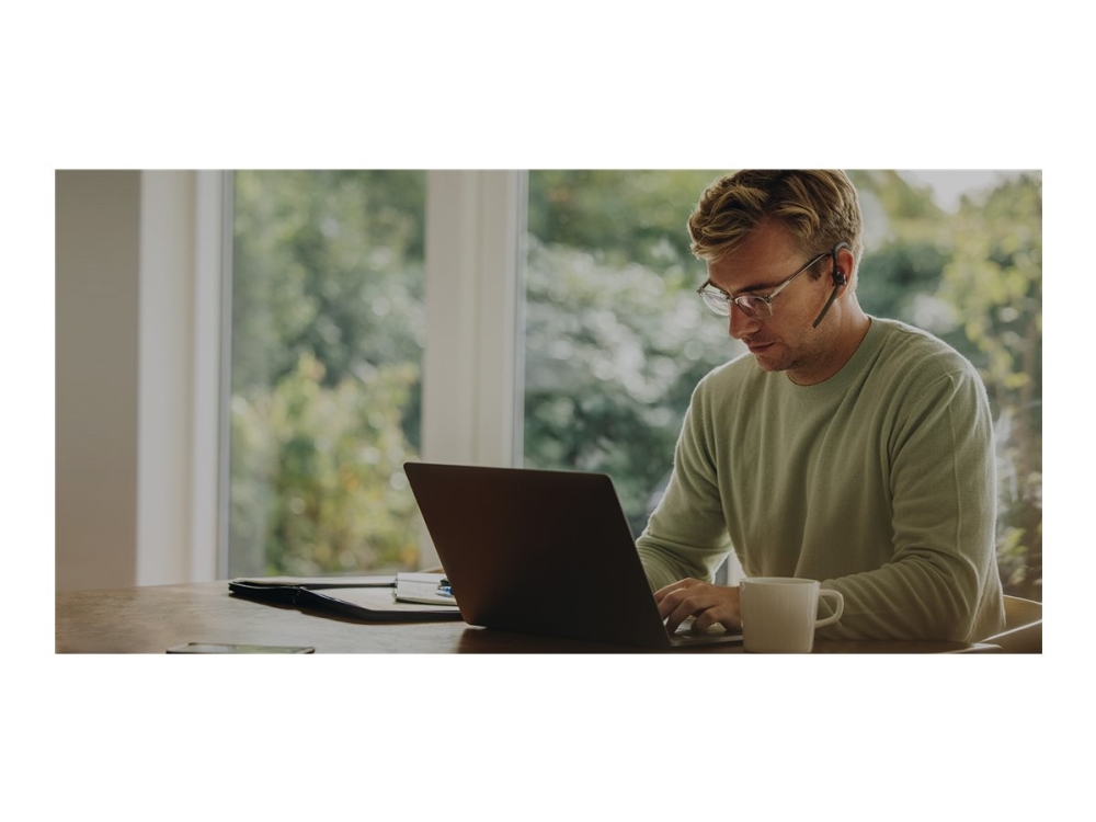 Yealink Bh71 Series Workstation - Headset - I Øret - Over Øret-Montering - Bluetooth - Trådløs - Usb-A Via Bluetooth Adapter - Certified For Microsof
