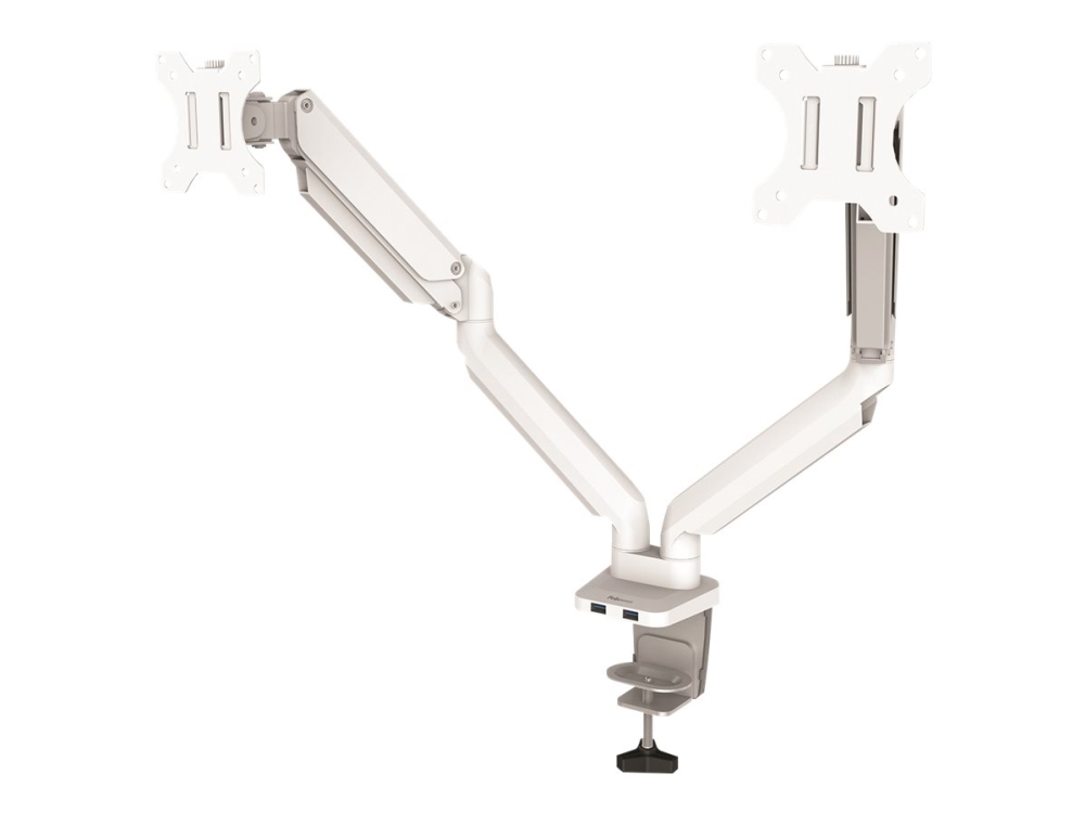 Fellowes Platinum Series Dual Monitor Arm White