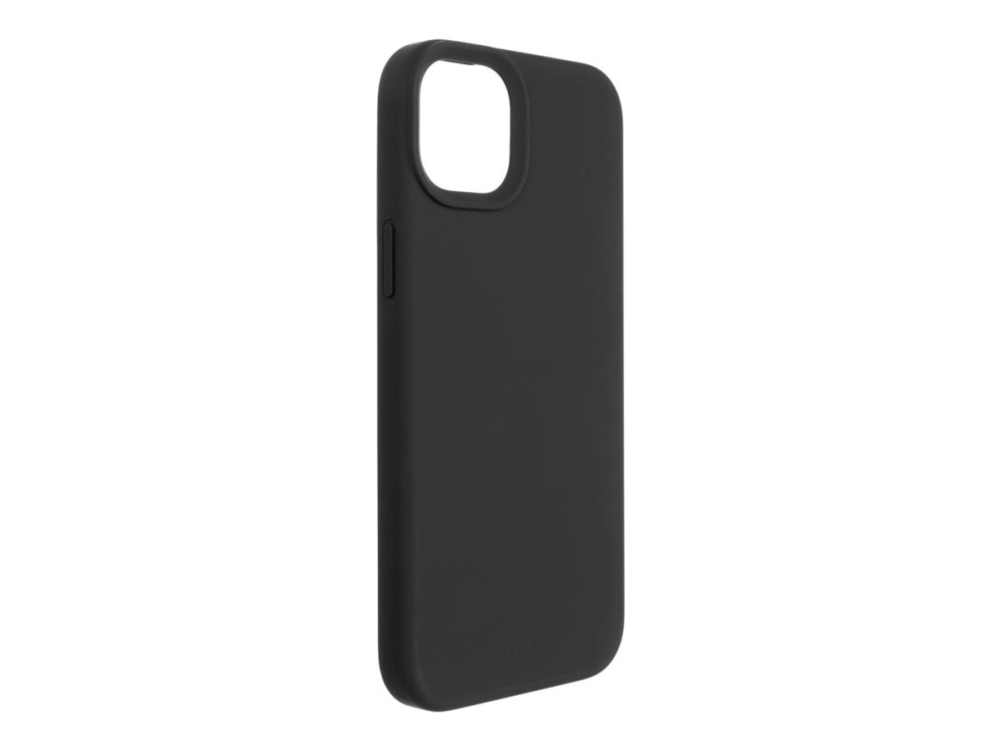 Fixed Magflow - Bagsidecover Til Mobiltelefon - Magsafe-Kompatibilitet - Flydende Silikone - Sort - For Apple Iphone 14 Plus