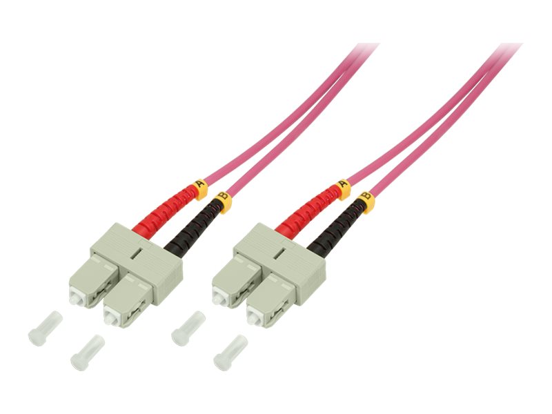 Logilink 2M Sc-Sc, 2 M, Om4, Sc, Sc, Sc