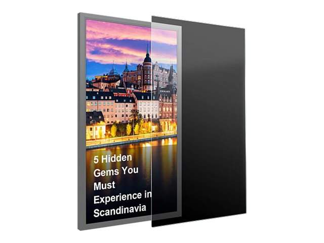 Multibrackets M Pro Series - Komponenter Til Montering (Sikkerhedsark) - Polykarbonat - Gennemsigtig - Skærmstørrelse: 85" - Indelukke
