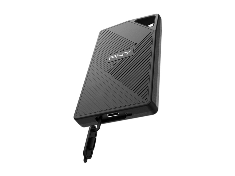 PNY RP60, 2 TB, USB Type-C, 3.2 Gen 2 (3.1 Gen 2), 2000 MB/s, Sort