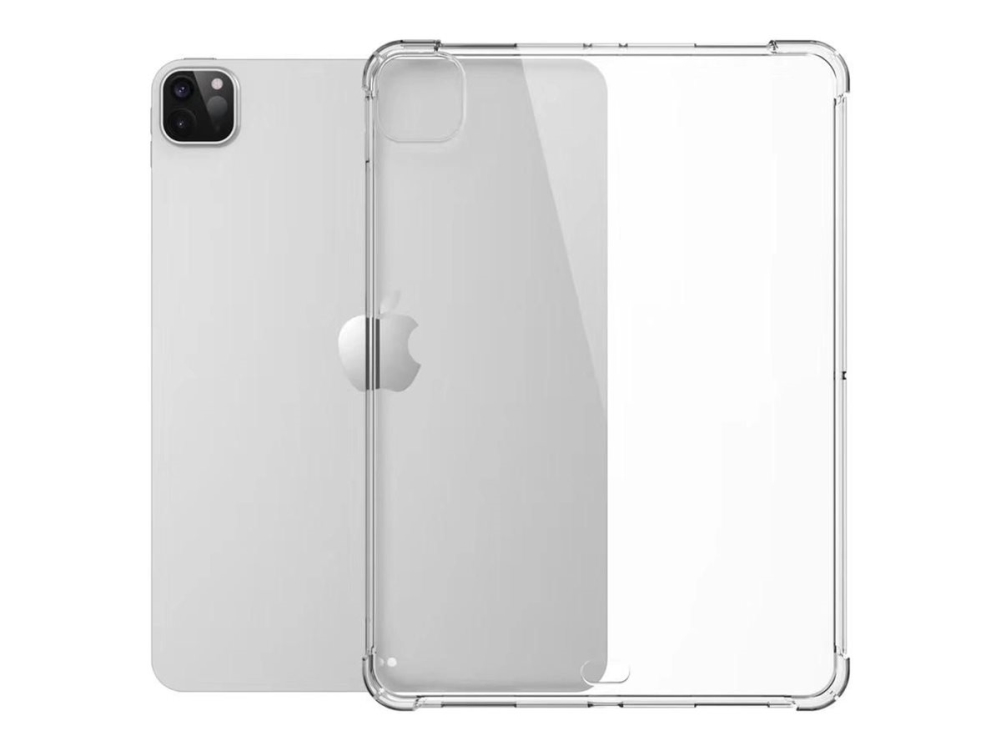 Estuff Orlando - Bagsidecover Til Tablet - Blød - Termoplastisk Polyuretan (Tpu) - Klar - For Apple 13-Inch Ipad Pro (M4)
