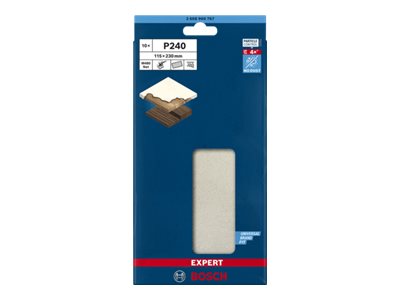 Bosch Slibeblad Plan 115X230 Net K240 10Stk Ex