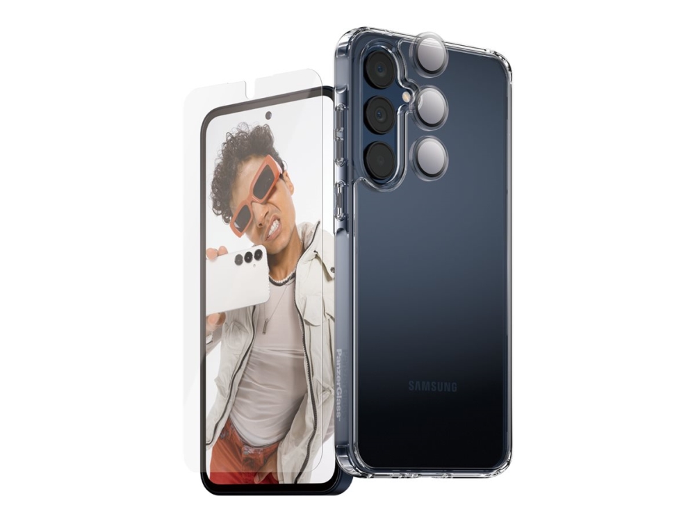 Panzerglass | Care By Flagship 3-In-1 Set Samsung Galaxy A36 5G, Samsung, Samsung - Galaxy A36 5G, Trockene Anwendung, Kratzresistent, Schockresi