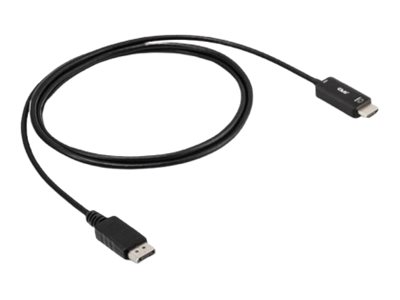 Club 3D - Adapterkabel - DisplayPort hane till HDMI hane - 2 m - 4K60Hz stöd, HDR-stöd | Datortillbehör - Kablar & adaptrar - Displayport < - Hdmi | GameStuff