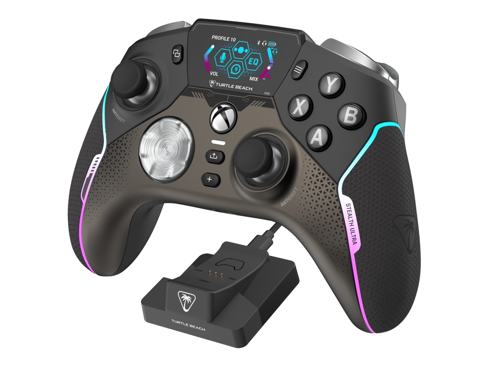 Turtle Beach Stealth Ultra - Rapid Charge Dock - spelkontroll - trådlös - 2.4 GHz/Bluetooth - för Microsoft Xbox One, Microsoft Xbox Series X, Microsoft Xbox Series S, Android, PC