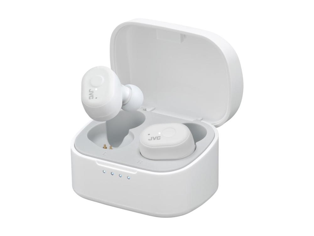 Jvc Ha-A11t - Marshmallow - Ægte Trådløse Øretelefoner Med Mik. - I Øret - Bluetooth - Hvid