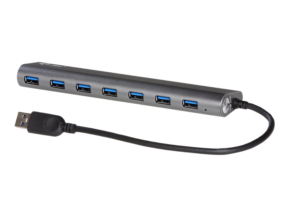 I-Tec Usb 3.0 Metal Charging Hub, Usb 3.2 Gen 1 (3.1 Gen 1) Type-A, Usb 3.2 Gen 1 (3.1 Gen 1) Type-C, 5000 Mbit/S, Silber, Metall, Leistung