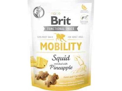 Brit Functional Snack Mobility Squid, Snacks, Hund, Adult, 150 G