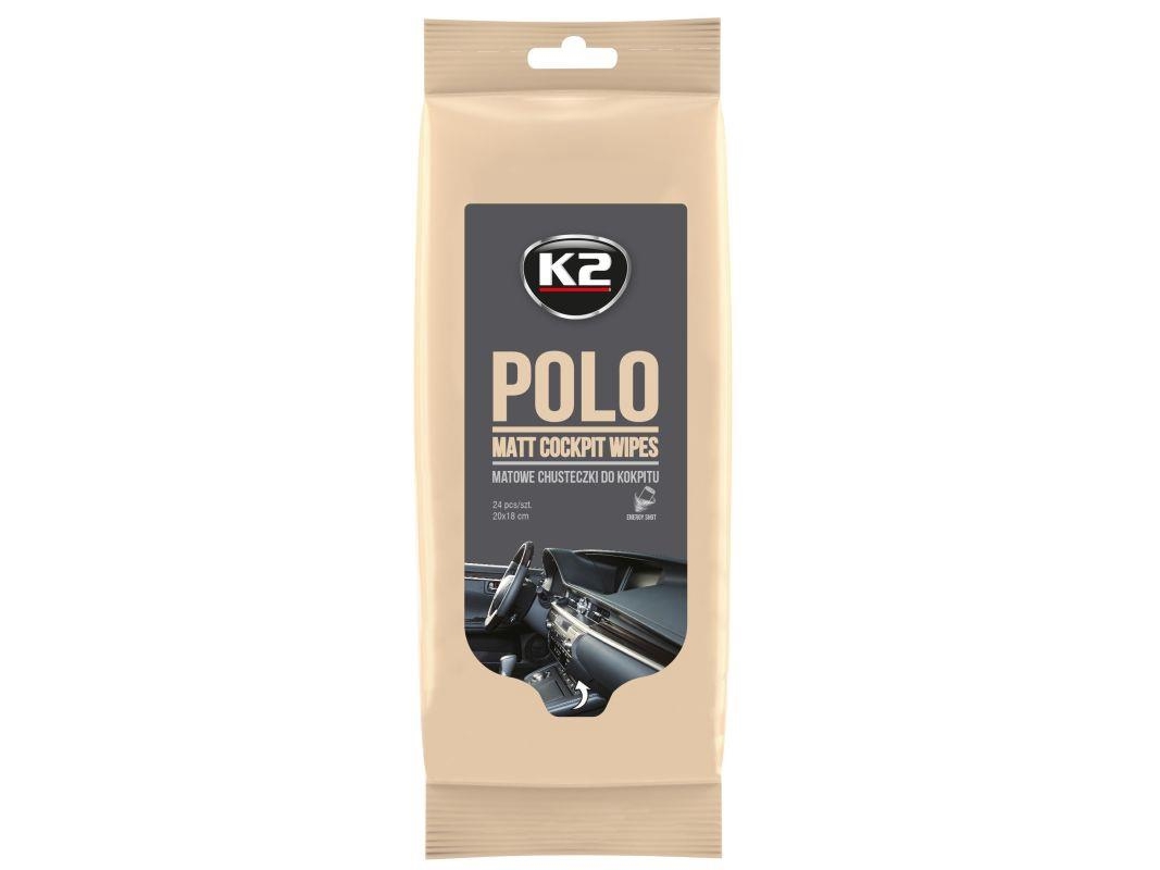 K2 Cockpit Wipes K2 Polo Matt Wipes 24 stk.