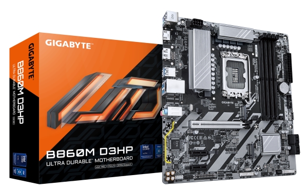 Gigabyte B860m D3hp, Intel, Lga 1851 (Socket V1), Intel Core Ultra (Serie 1), Intel Core Ultra (Series 2), Lga 1851, Ddr5-Sdram, 256 Gb