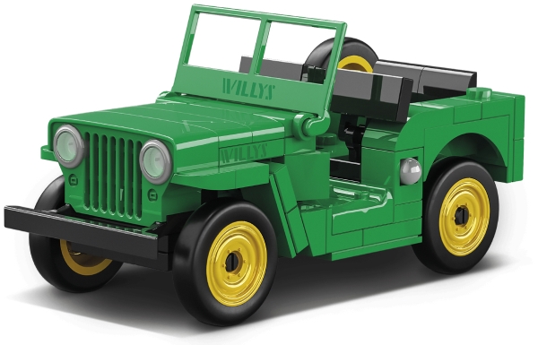 COBI Jeep Willys CJ-2A, Byggklossar, 6 År, 111 styck | Leksaker - Konstruktions leksaker - Plastik konstruktion | GameStuff