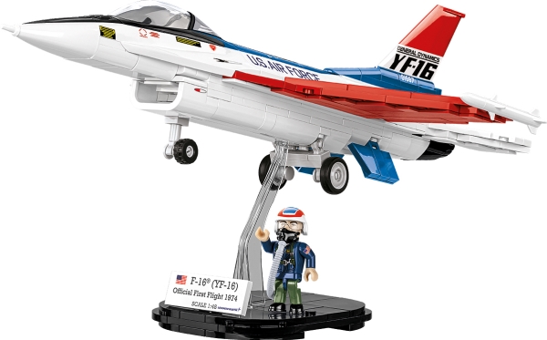 COBI F-16 (YF-16) First Flight 1974, Byggklossar, 8 År, 375 styck | N - A | GameStuff