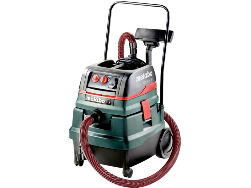 Metabo Asr 50 M Sc, Trocken&Nass, Schwarz, Grün, Silber, 50 L, 61 L/S, 248 Kpa, 8 M