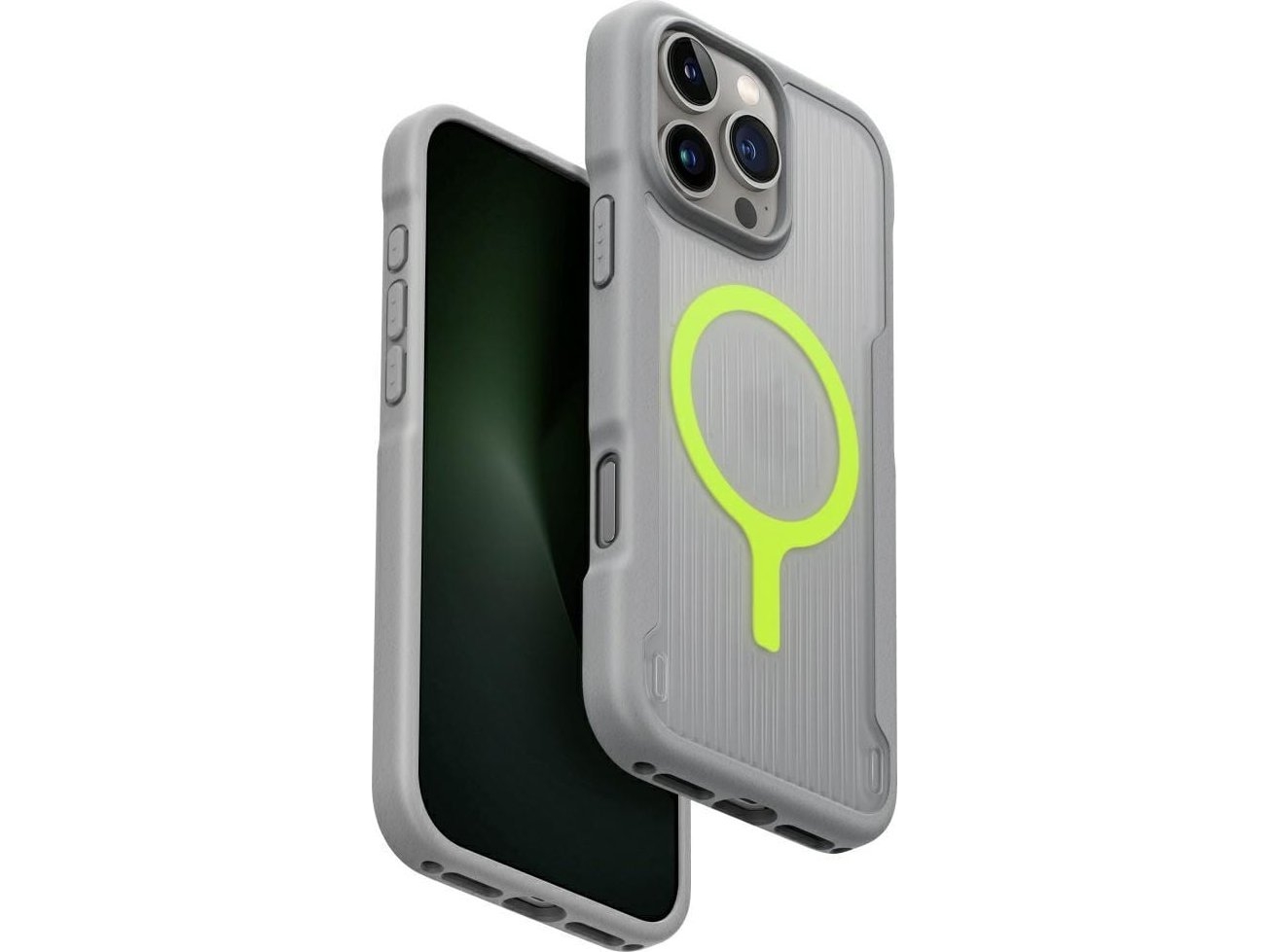 Uniq Combat Active Magclick Ladehülle Für Iphone 16 Pro Max - Grau
