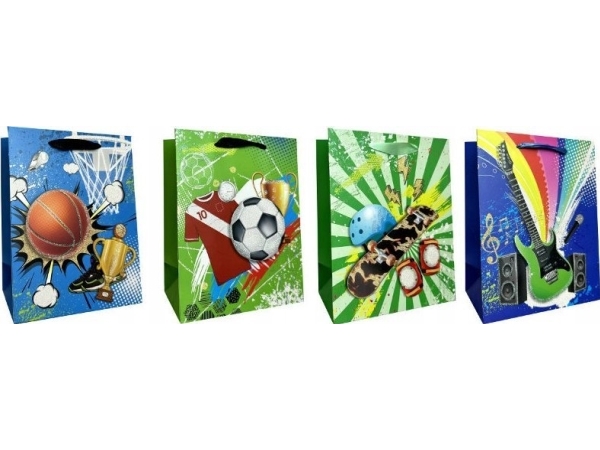 Ju-Piter Dekorativ Gavepose 4 Stk 18X23x10 Cm Jp 1035C Mix (Pris Pr. Stk.)