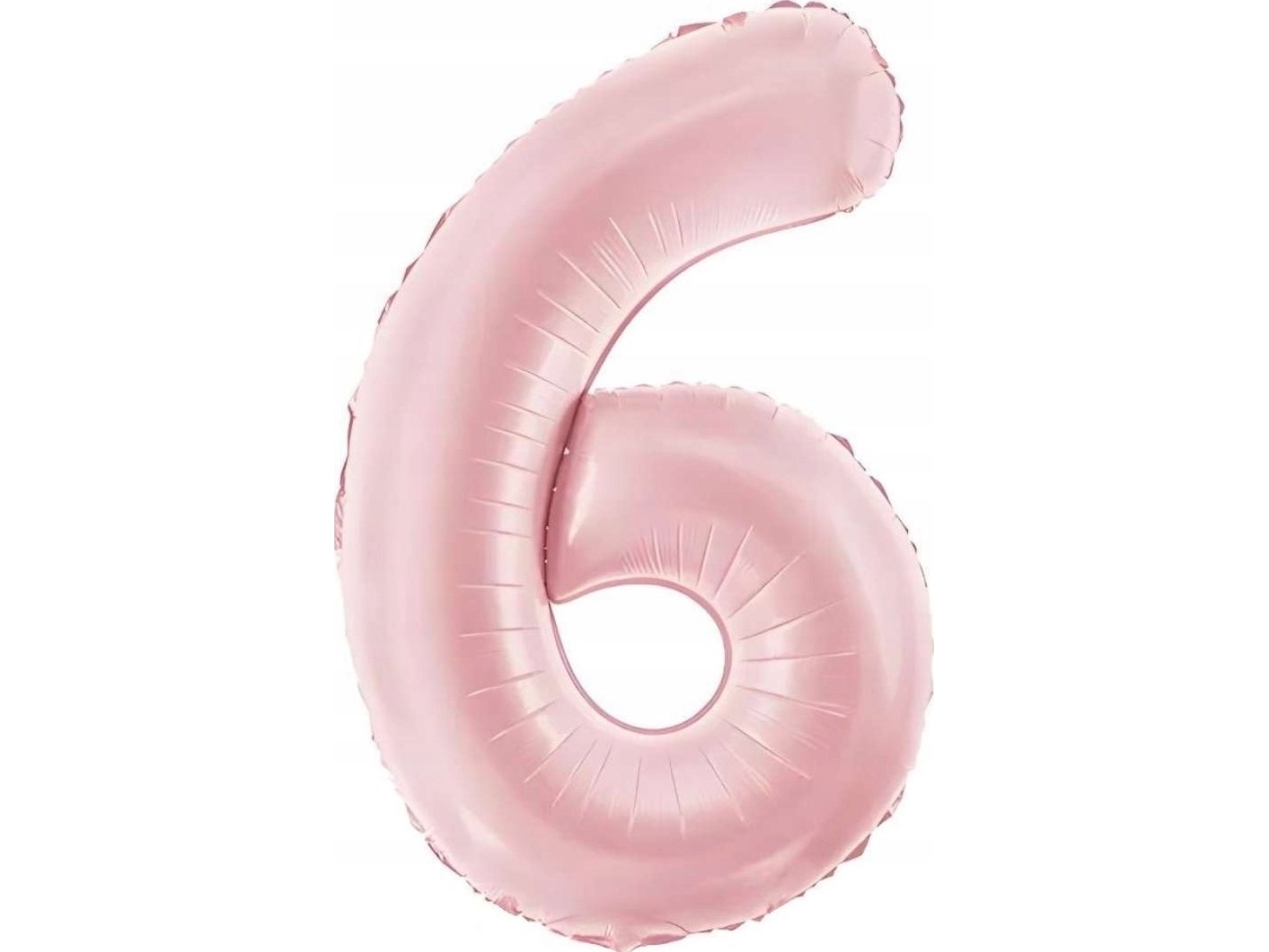 Mat Pink Talballoner, 86 Cm