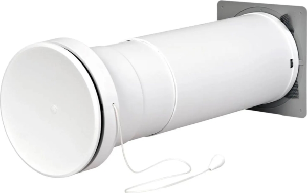 Teleskopventil Ø105 mm, 260/400 mm, grå/hvid, type 450 DB | EL Artiklar - Andra EL - Starka kraftartiklar | GameStuff