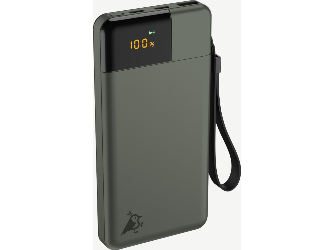 Aqiila Powerbird B10 Powerbank 20W Moosgrün 10.000 Mah (Aqpbpbib5mgr031)