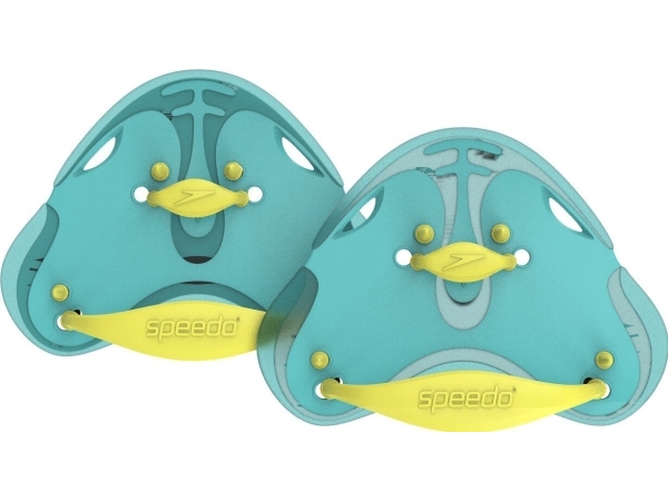 Speedo finger paddles - Biofuse - Turkis/gul