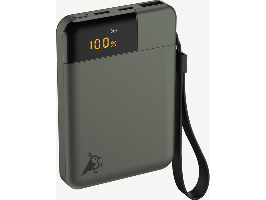 Aqiila Powerbird B5 Powerbank 12W Moosgrün 5.000 Mah (Aqpbpbib5mgr024)