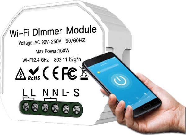 Oem Apšvietimo valdiklio modulis Tuya Dimmer WiFi 230V