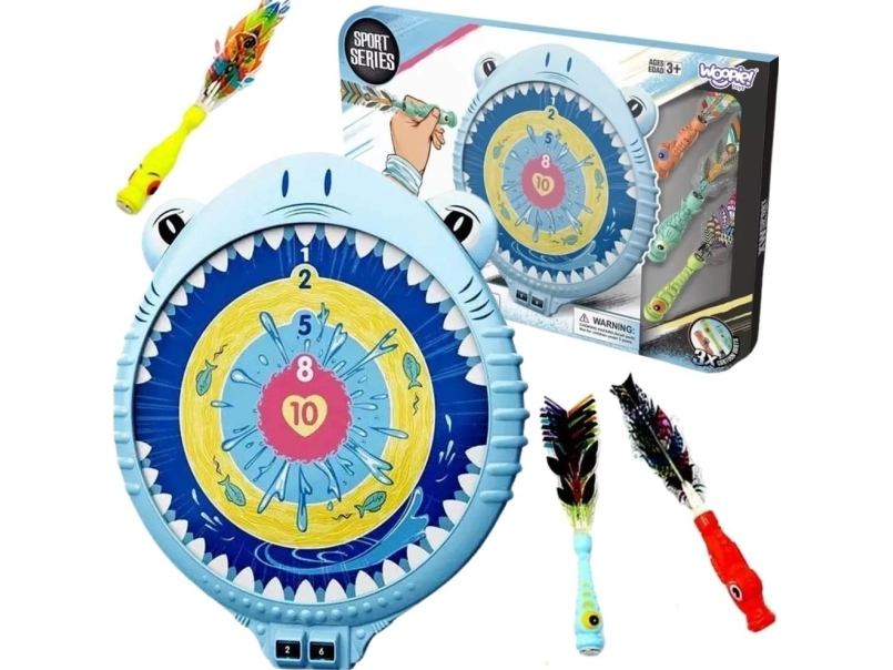 Woopie magnetisk dartskive Fun Shark