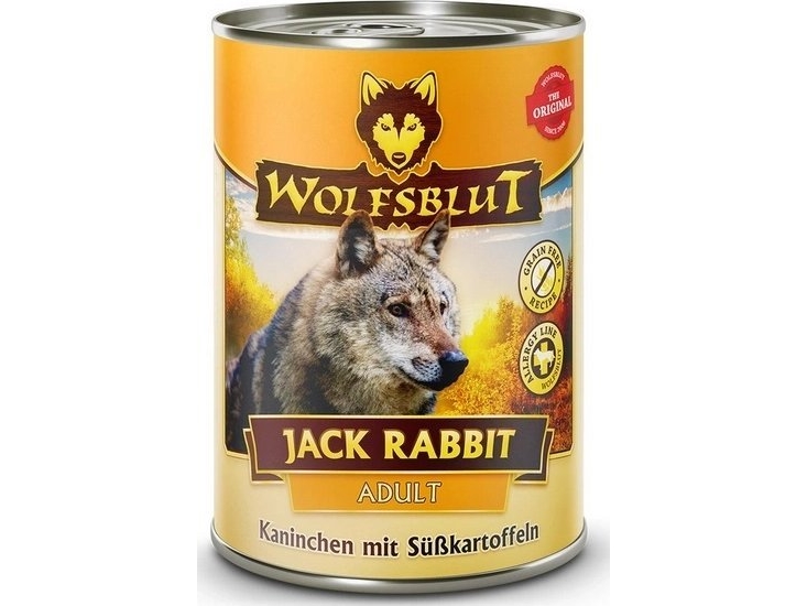 Wolfsblut Dog Jack Hundenassfutter Kaninchen 395G