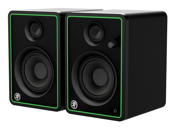 Mackie CR4-X, 2-vejs, 2.0 kanaler, Ledningsført, 50 W, 70 - 20000 Hz, Sort, Grøn