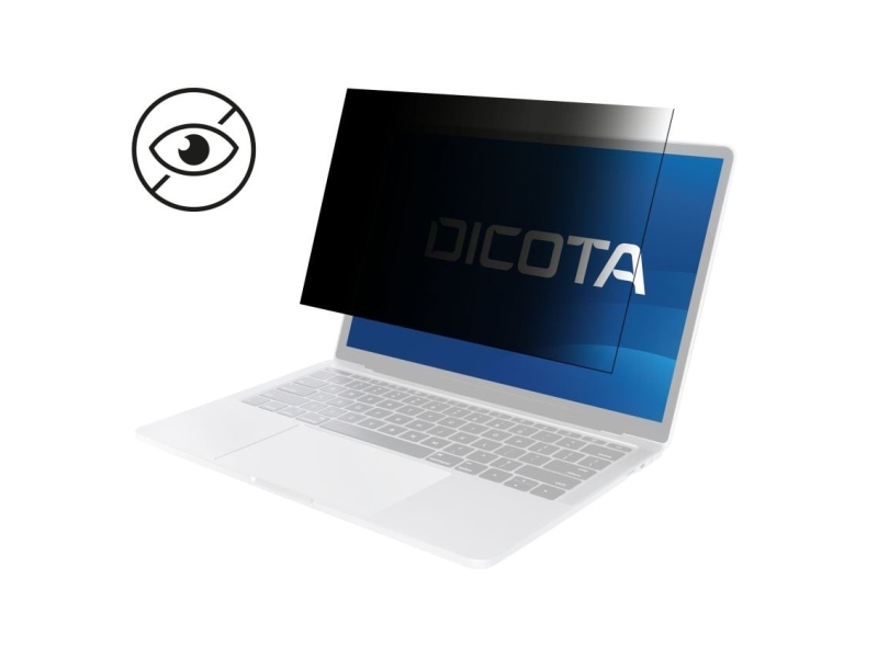 Dicota - Notebook Privacy-Filter - 2-Vejs - Aftagelig - Klæbemiddel - Sort - For Dell Latitude 7440