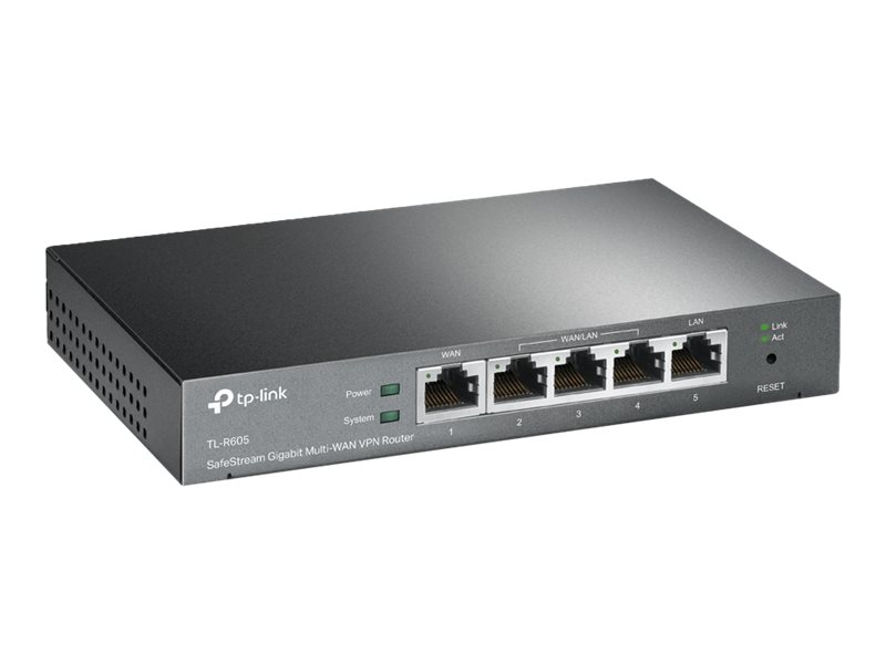 Tp-Link Omada Er605 Kabelgebundener Router Gigabit Ethernet Schwarz