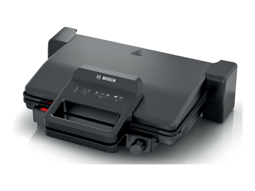 Bosch TCG3323 - Grill - elektrisk - 1364 cm2 - svart | Köksapparater - Köksutrustning - Grill ombord | GameStuff