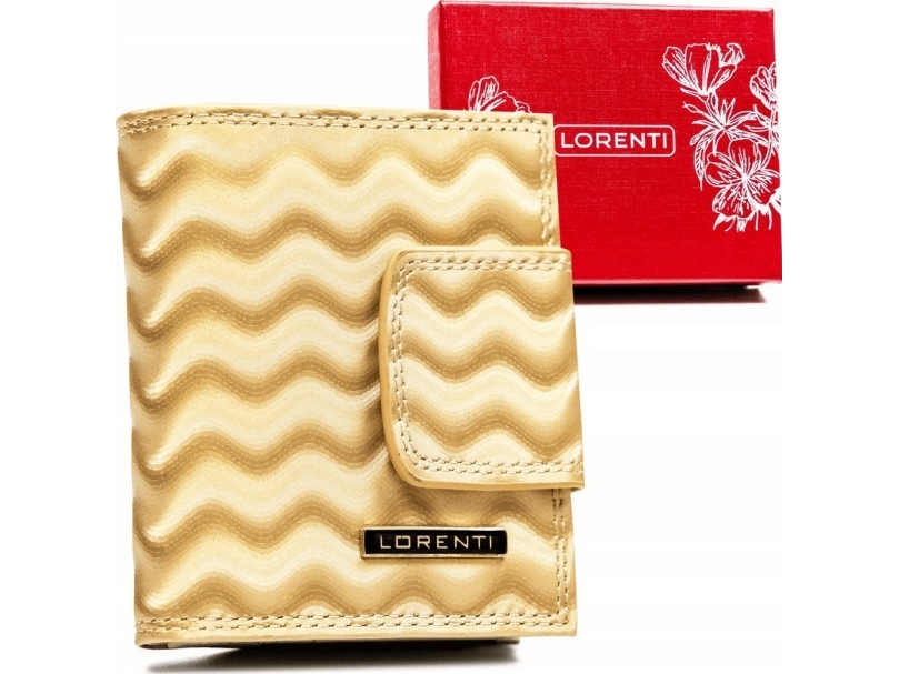 Lorenti luonnon nahkaa Naisten Peterson lompakko PTN 42329-SBR-BE NoSize