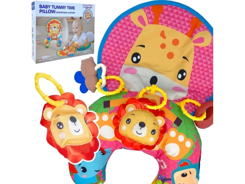 Woopie Baby Woopie Cushion Ragel Interaktiv legemåtte Rangle Bidering