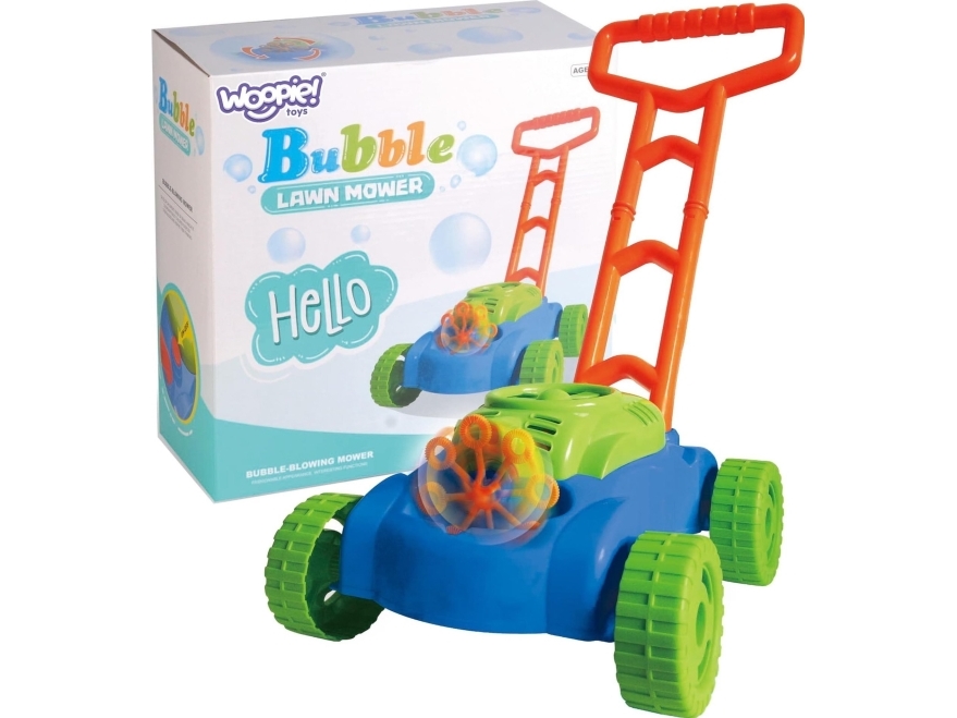 Woopie WOOPIE ruohonleikkuri saippua kupla äänet nestemäinen