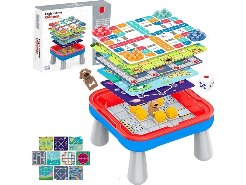 Woopie WOOPIE logisk brætspilsbord 65 el. 10in1