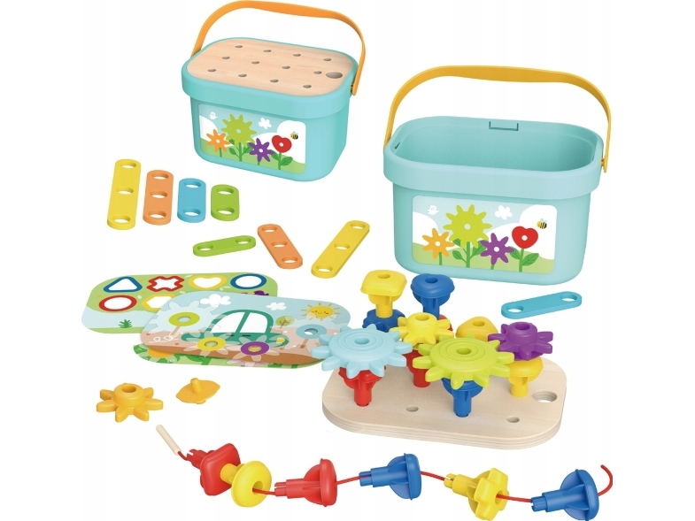 Woopie konstruktorius dėžutėje Motor Box 12in1