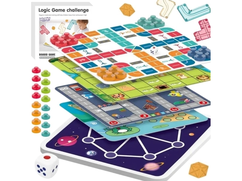 Woopie WOOPIE logiske brætspil 10i1