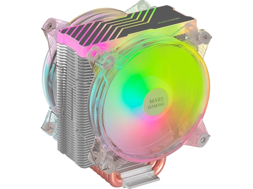 Mars Gaming Mcpu66 Cpu-Køler Argb 220W Dual Fan 120Mm
