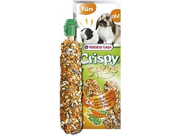 Versele-Laga 5410340620601, Snack, 220 G, Meerschweinchen, Kaninchen, Wheat, Maize, Oats, Milo, Breadcrumbs, Sunflower Seeds, Safflower, Sugars, Hone