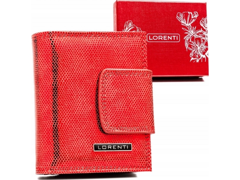 Lorenti stilfull damplånbok i läder med tryckknapp och hyska - Lorenti NoSize | N - A | GameStuff