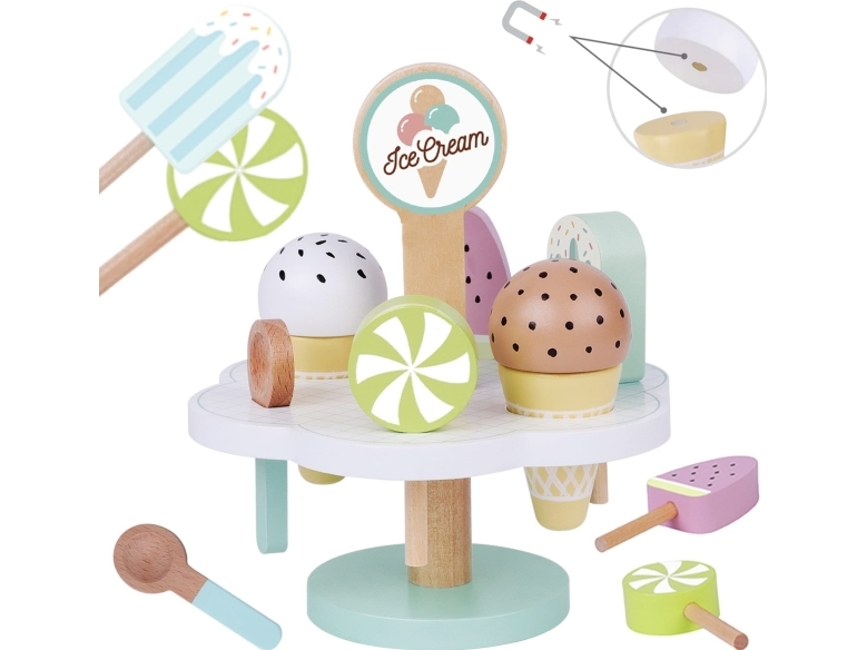 Tooky Toy Magnetiske træ-is på stativ