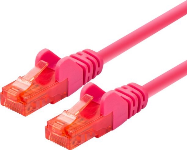 Logon Tcu66u020m, 2 M, Cat6, U/Utp (Utp), Rj-45, Rj-45, Magenta