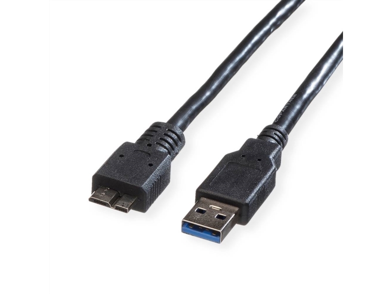 Roline Usb-A - 3 M Usb-Kabel Sort (Jab-2198245)