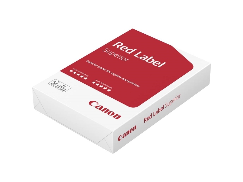 Canon Production Printing Red Label WOP111 - Slät - obestruket - 120 mikron - vit - A4 (210 x 297 mm) - 90 g/m² - 500 ark papper | Papper & Emballage - Vitt papper - Vitt A4 | GameStuff