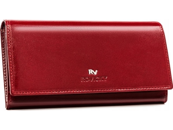 Stor damepung i læder med RFID Lumarko!