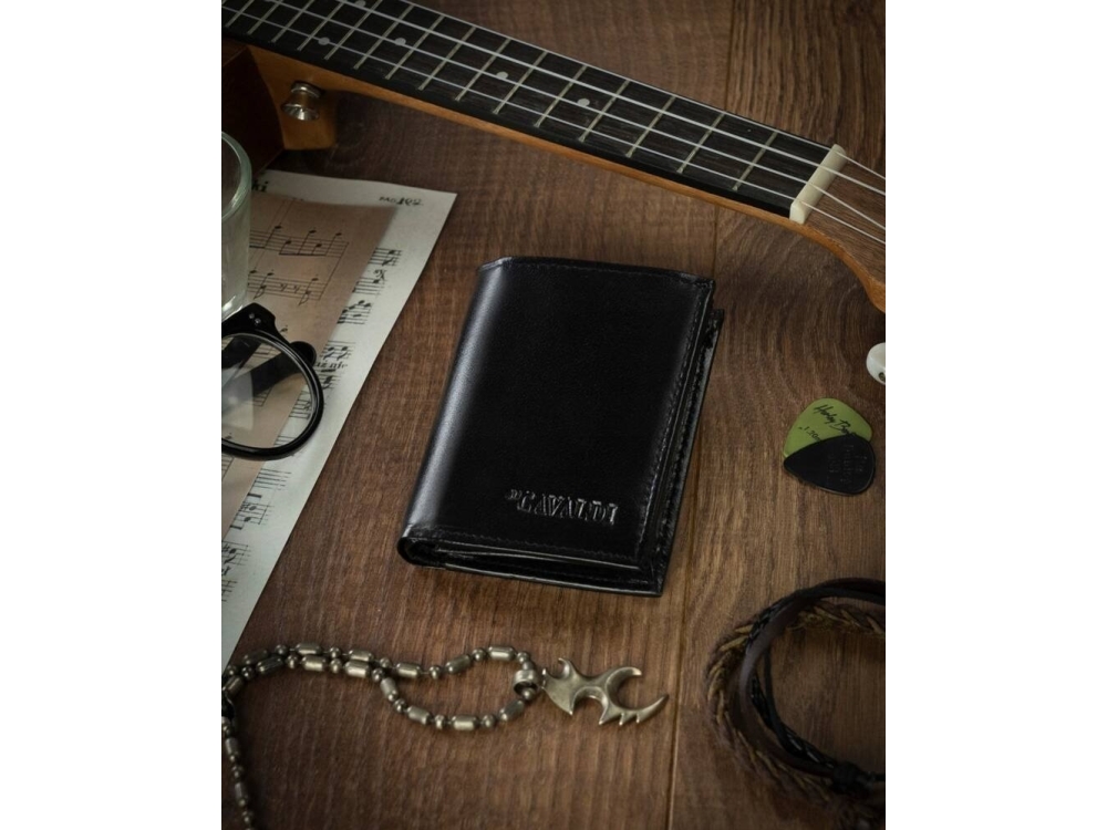 4U Cavaldi læderpung til mænd med RFID - 4U Cavaldi NoSize